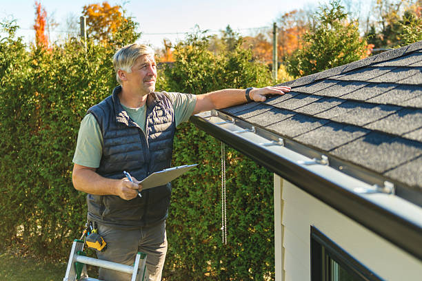 Professional Flat Roof Repair technician working in Puryear, TN